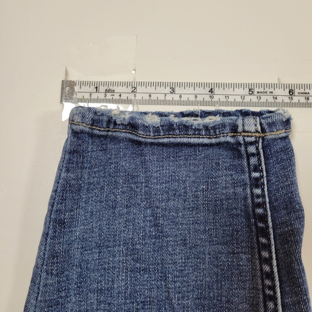 Silver Jeans Co Suki Skinny Women 18 Blue Excellent Mid Rise Distressed W93136 - Picture 6 of 10